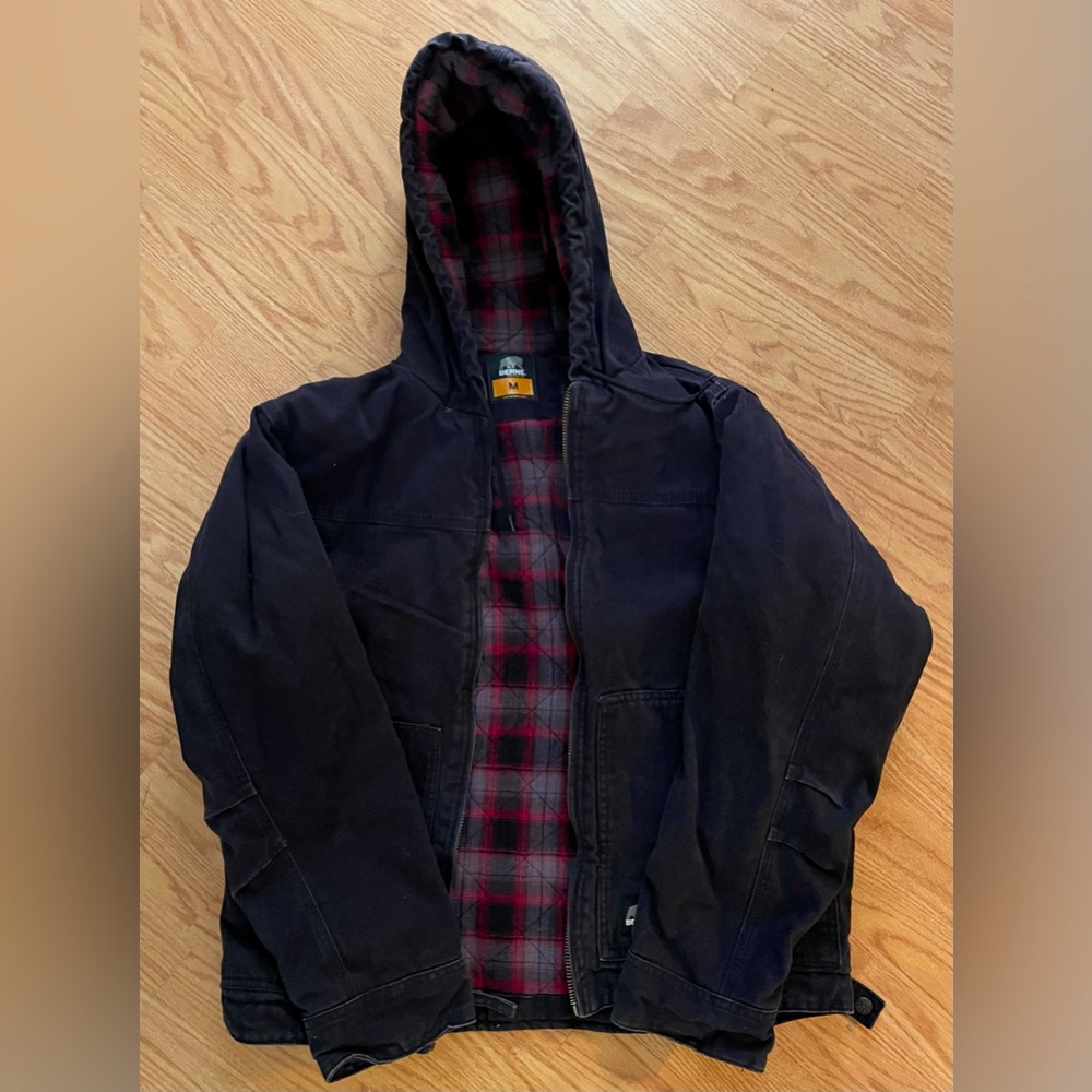 Berne jacket, flannel lining, Mens medium